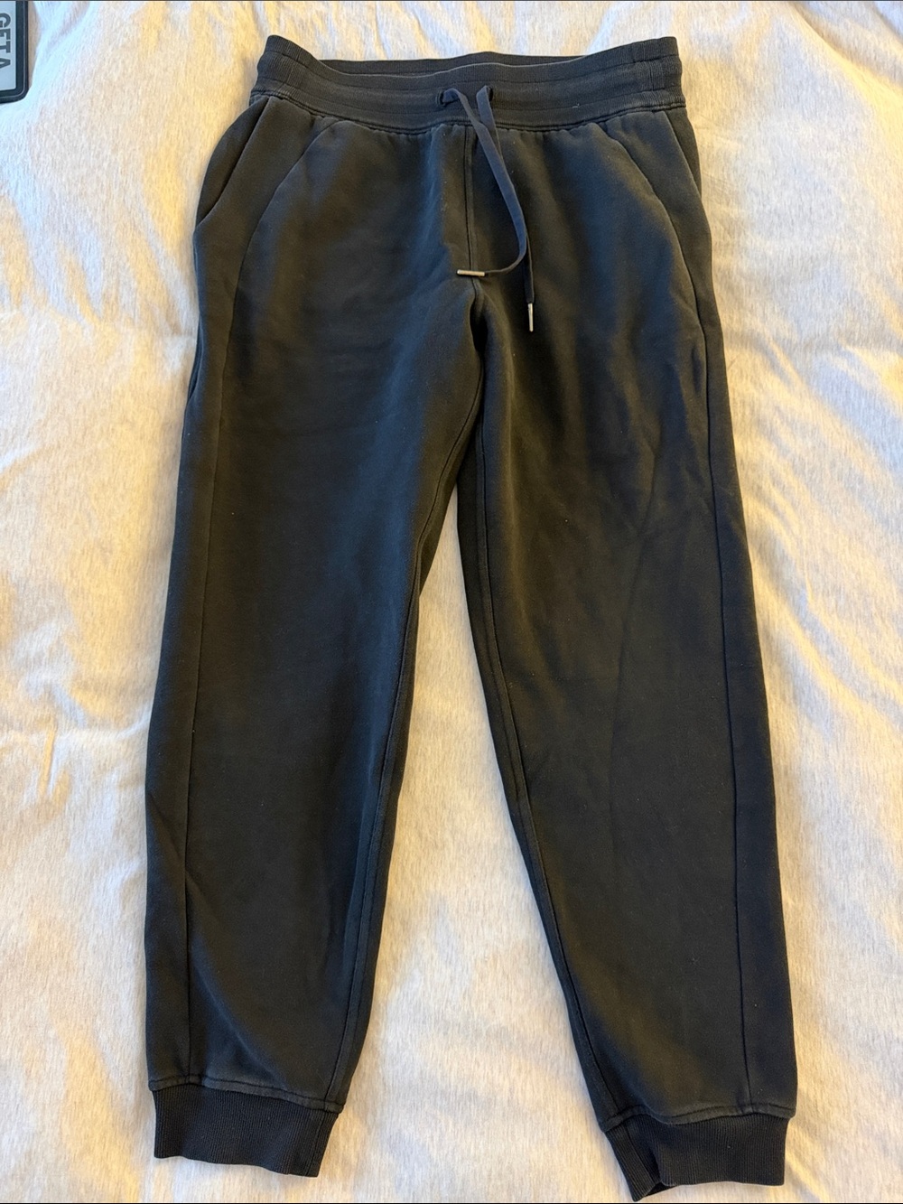 lululemon athletica Black Jogger Sweat Pants